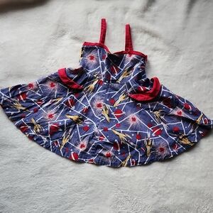 Mod Kids Swing Dress By Trashy Diva's CANDICE GWINN, Sz 3 T